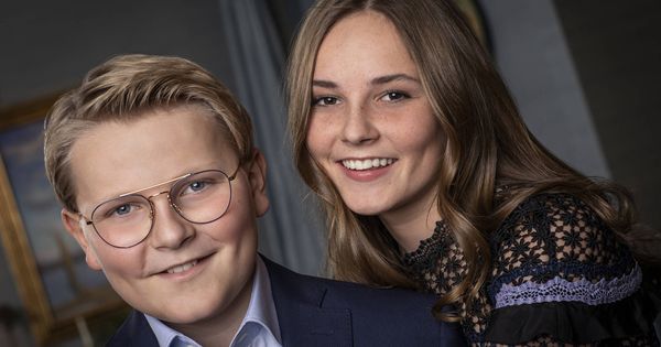 Foto: La princesa Ingrid Alexandra y su hermano Sverre Magnus. (Getty)