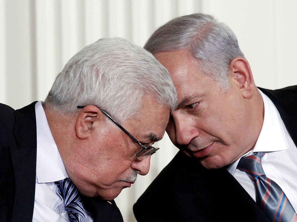 Foto: Un encuentro entre Abás y Netanyahu en 2010. (Reuters)