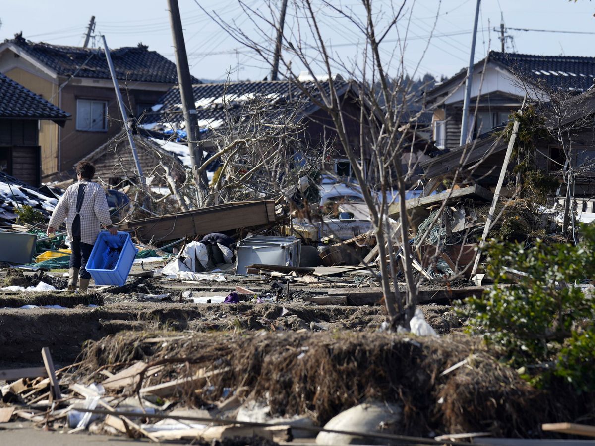 Foto: Un terremoto en Japón en una imagen de archivo. (EFE/Franck Robichon)