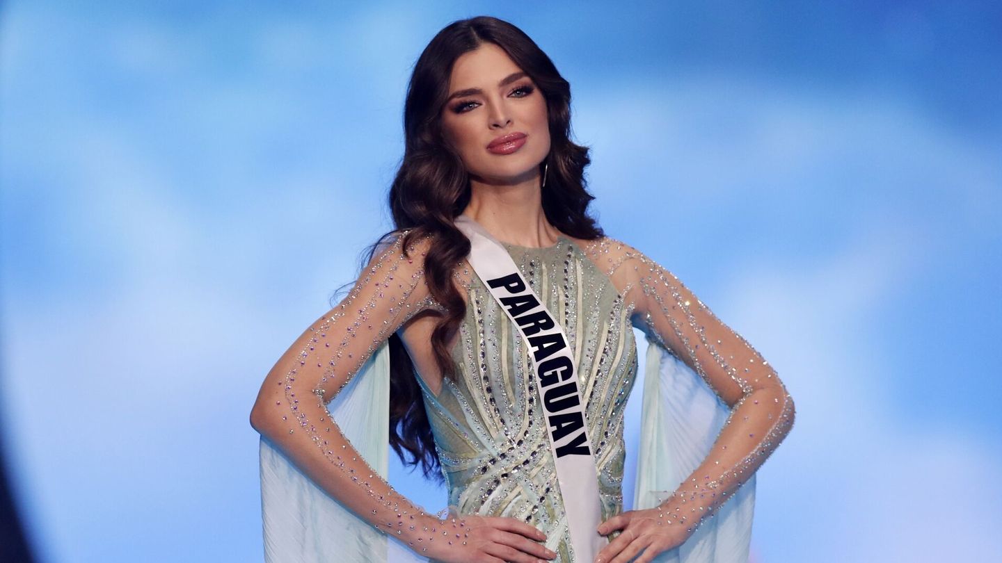 Nadia Ferreira, en Miss Universo 2021. (EFE/Atef Safadi)