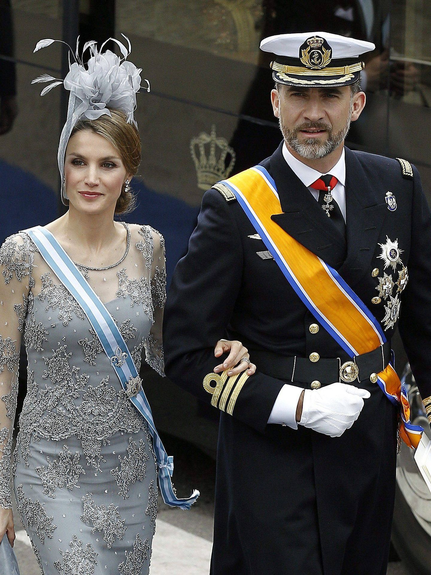 Felipe y Letizia, en la coronación de Guillermo de Orange. (EFE/Ballesteros)
