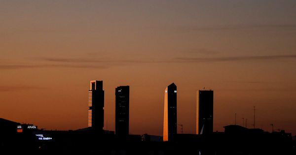 Foto: Vista general de las Cuatro Torres de Madrid. (Reuters)