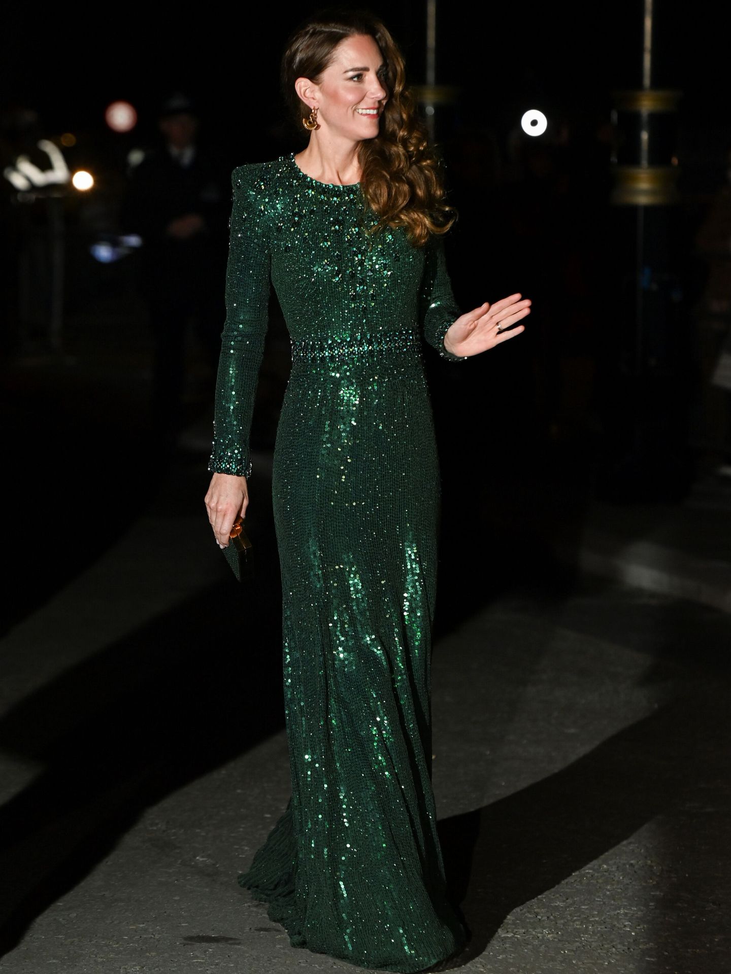 Kate Middleton, en el espectáculo de Royal Variety. (Reuters)