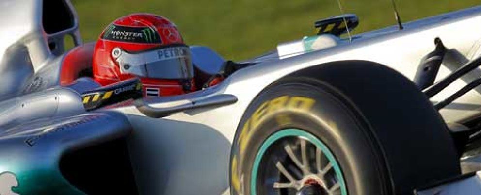 Foto: Michael Schumacher dominó la segunda jornada de entrenamientos en Jerez