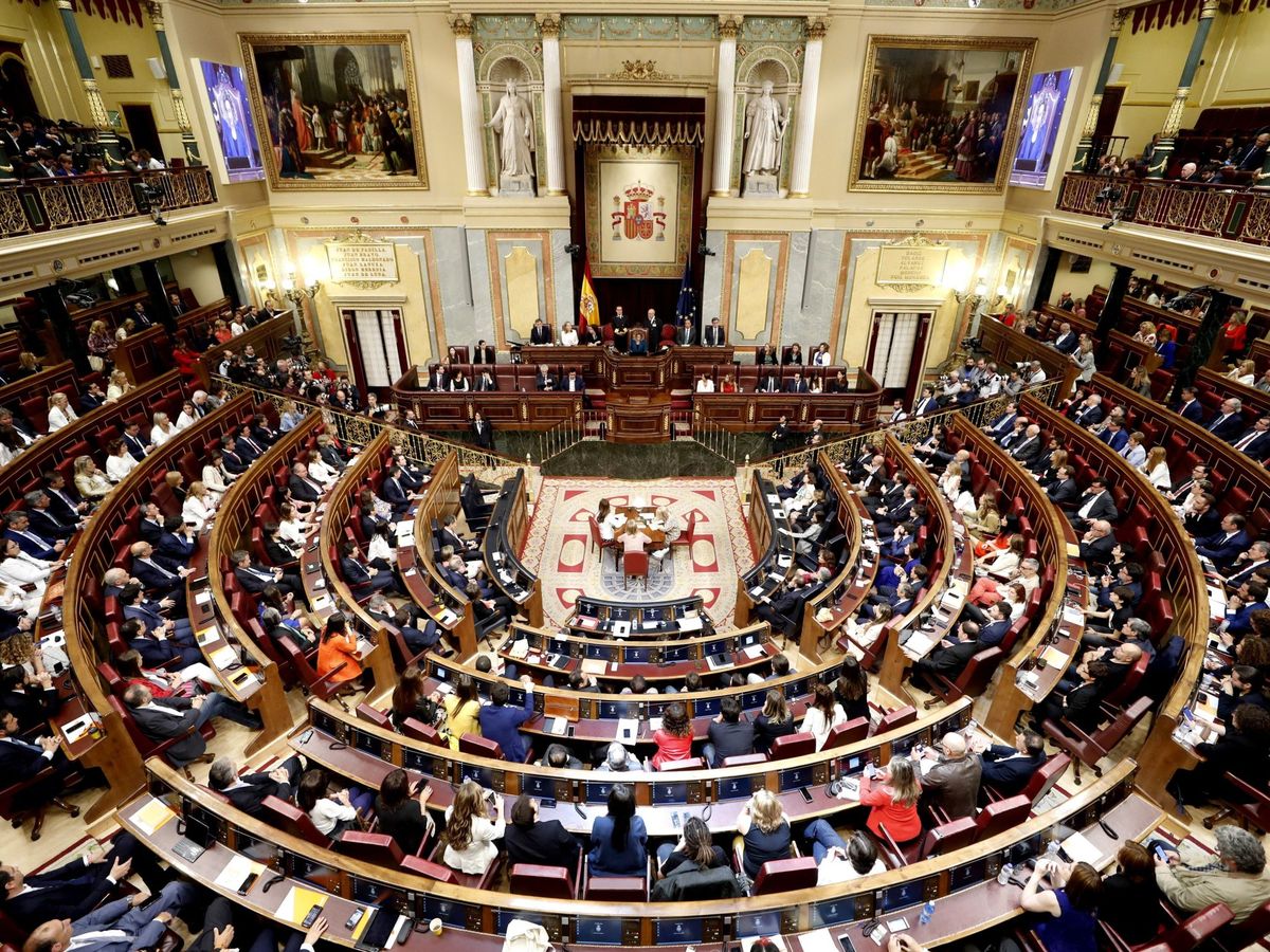 Foto: Xiii legislatura, primera sesión del congreso y el senado