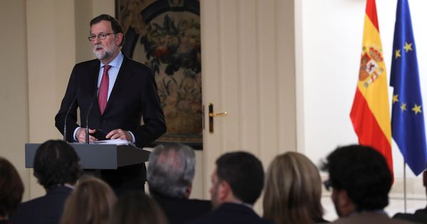 Foto: Mariano Rajoy, este 29 de diciembre tras la reunión del Consejo de Ministros. (EFE)