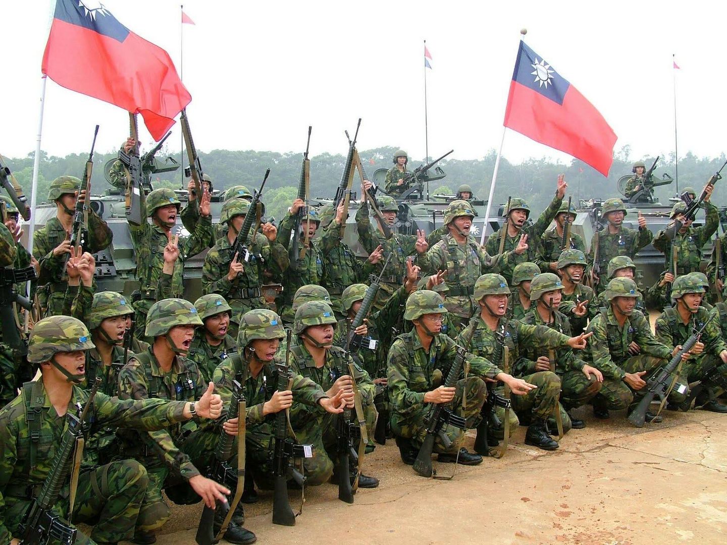 Las tropas de Taiwán están bien adiestradas y equipadas y con una elevada moral. (USNI News)