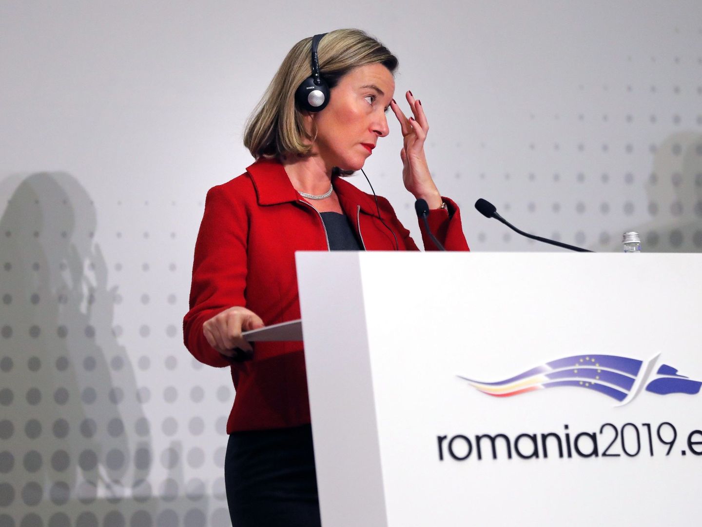 Federica Mogherini, jefa de la diplomacia europea. (EFE)