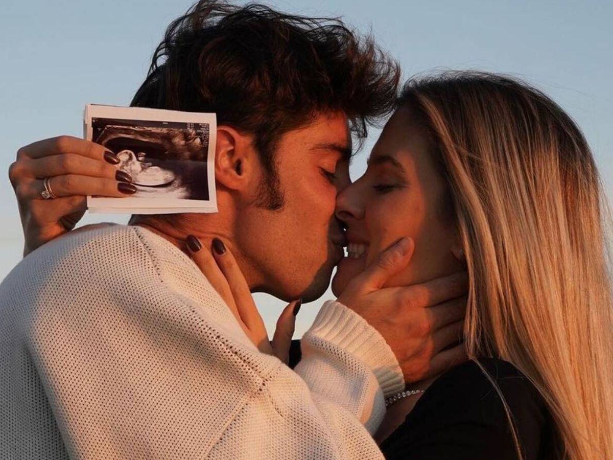 Foto: Teresa y su marido, Ignacio, al anunciar que iban a ser padres. (Instagram/@teresaandresgonzalvo)