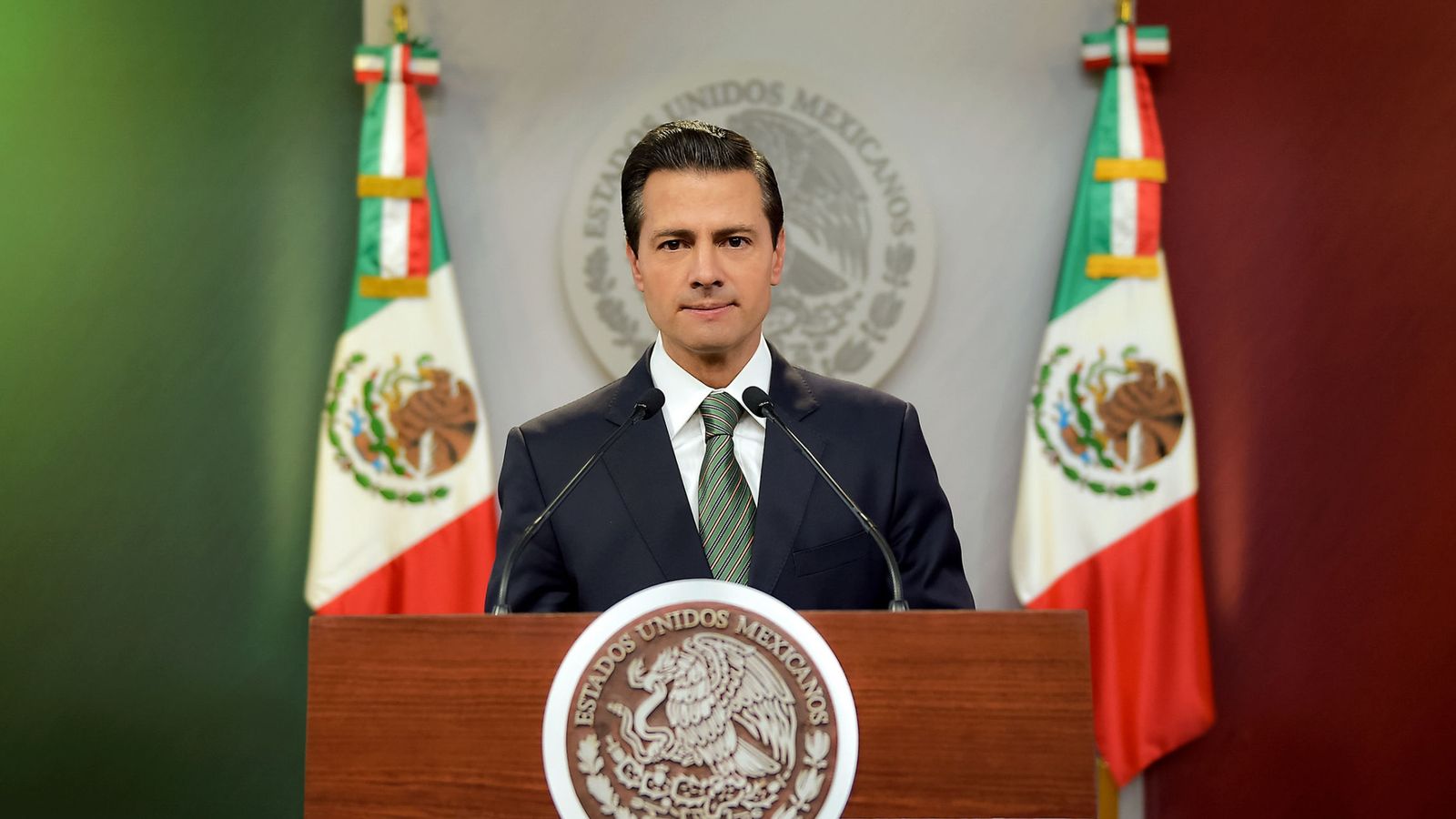 Foto: Enrique Peña Nieto, en una fotografía difundida por la Presidencia de México, el 20 de enero de 2017. (EFE)