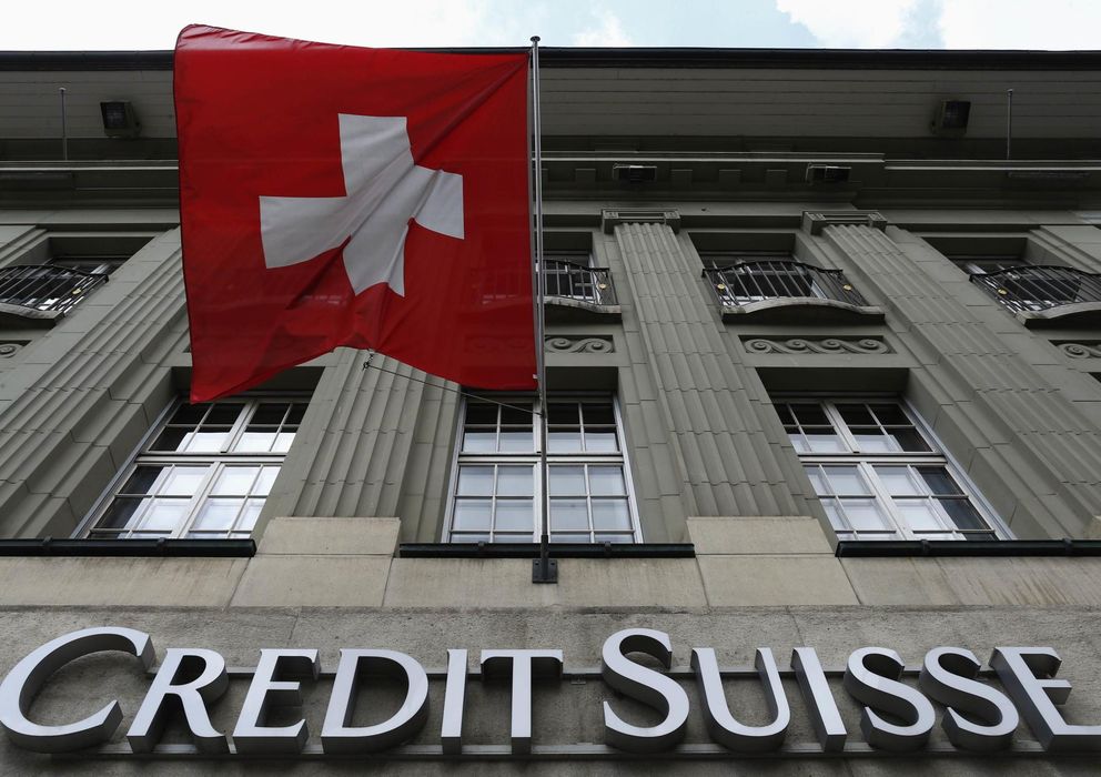 Foto: Logo del banco Credit Suisse (Reuters)