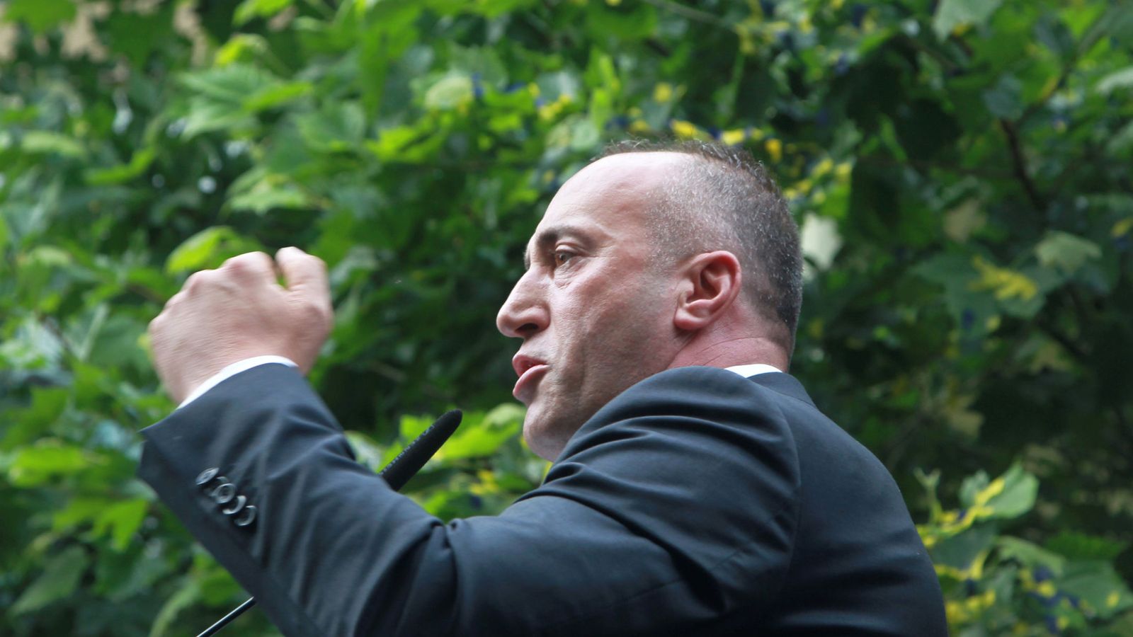 Foto: El primer ministro de Kosovo  Ramush Haradinaj. (Reuters) 