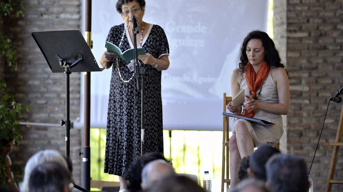 Muere Guadalupe Grande, la poeta sensible con linaje de artistas