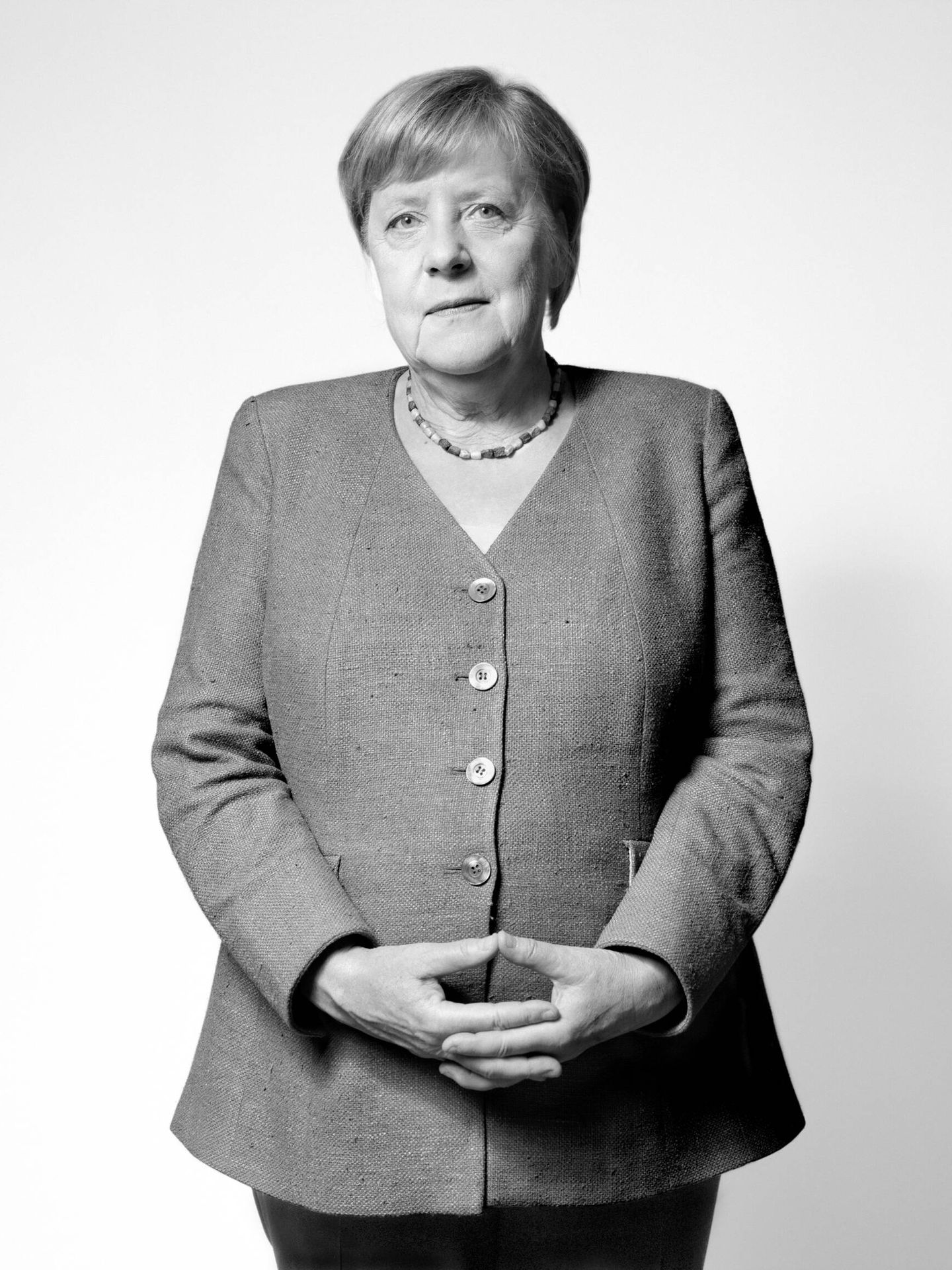 El 'diamante Merkel', en 2021. (Koelbl/Taschen)