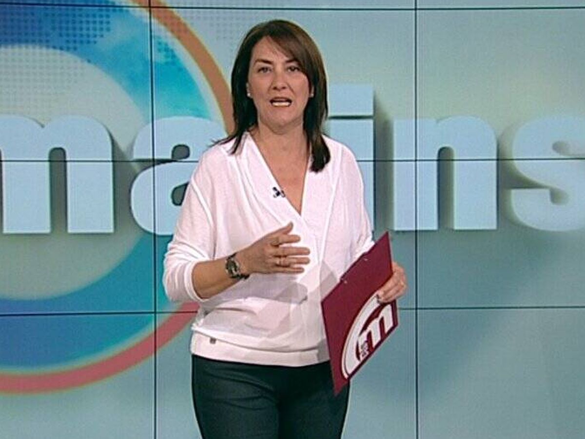 Foto: La presentadora Fina Brunet. (TV3)