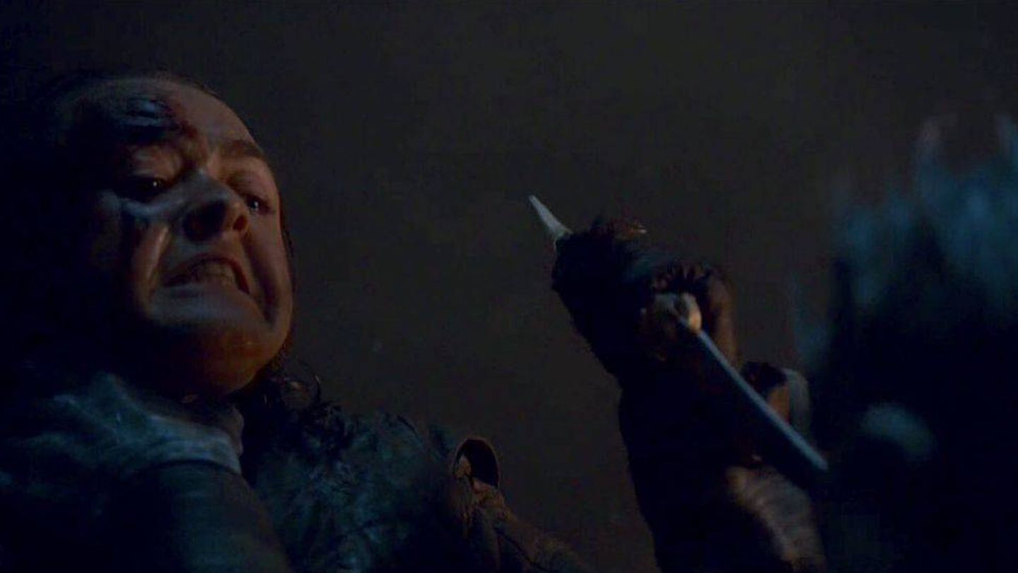 Arya Stark acaba con el Rey de la Noche. (HBO)