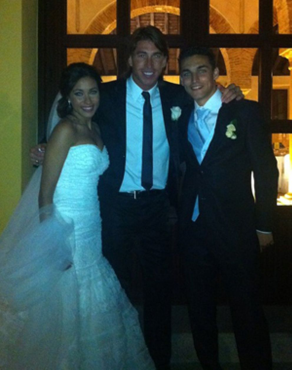 Foto: El futbolista Jesús Navas y su novia se casan en Sevilla