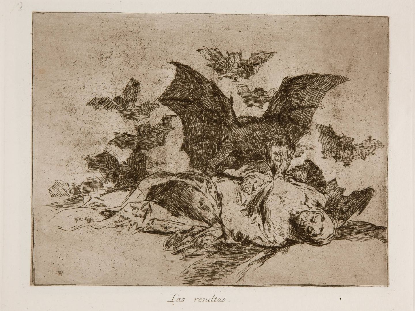 'Las resultas' (de la serie 'Caprichos enfáticos'). Francisco de Goya. 1814-1815. Museo del Prado.