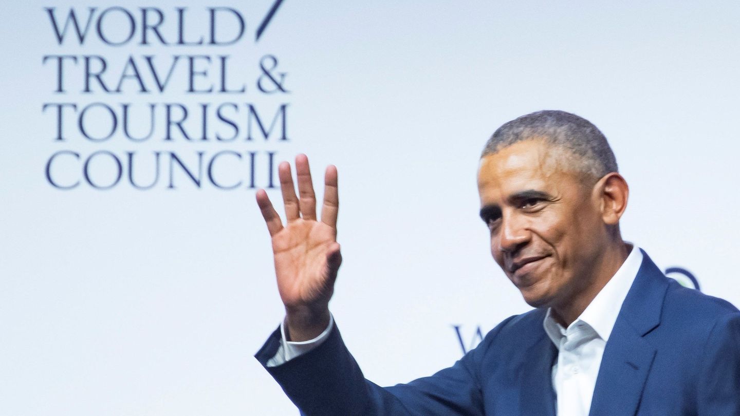 Barack Obama, en la WTTC en Sevilla. 
