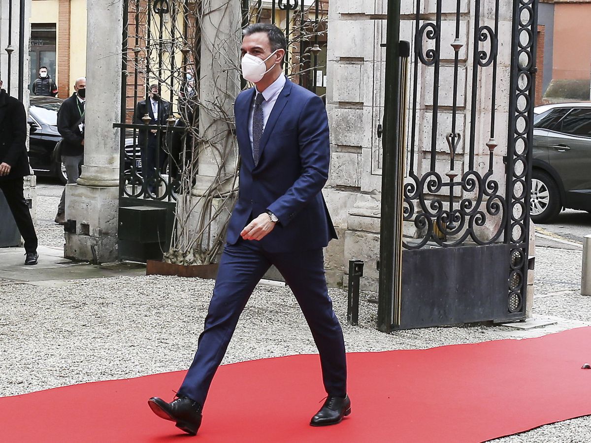 Foto: El presidente del Gobierno, Pedro Sánchez, el pasado lunes en París. (EFE)