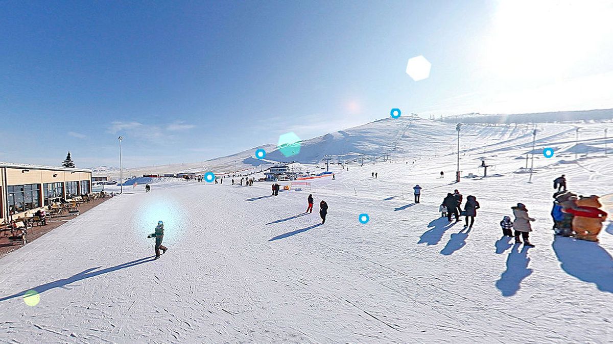  Las estaciones de esquí más raras del mundo están…  hasta en una zona de guerra