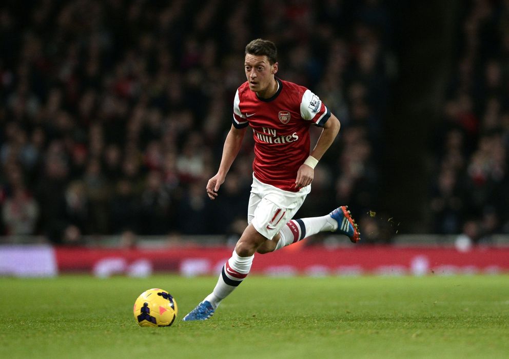 Foto: Özil, durante un partido con el Arsenal (Reuters)