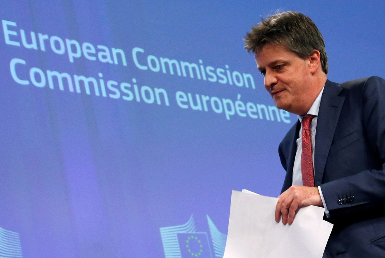 El excomisario europeo de Estabilidad Financiera, el conservador Jonathan Hill. (Reuters)