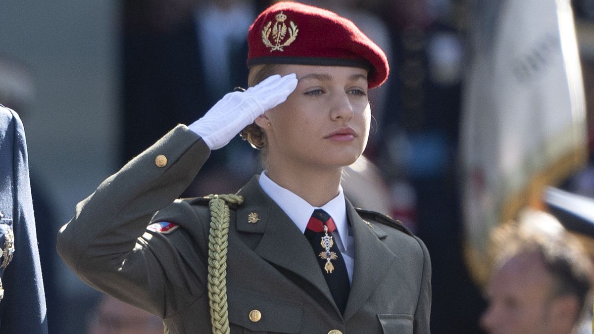 Al detalle: el entrenamiento militar especial de la princesa Leonor en Candanchú 