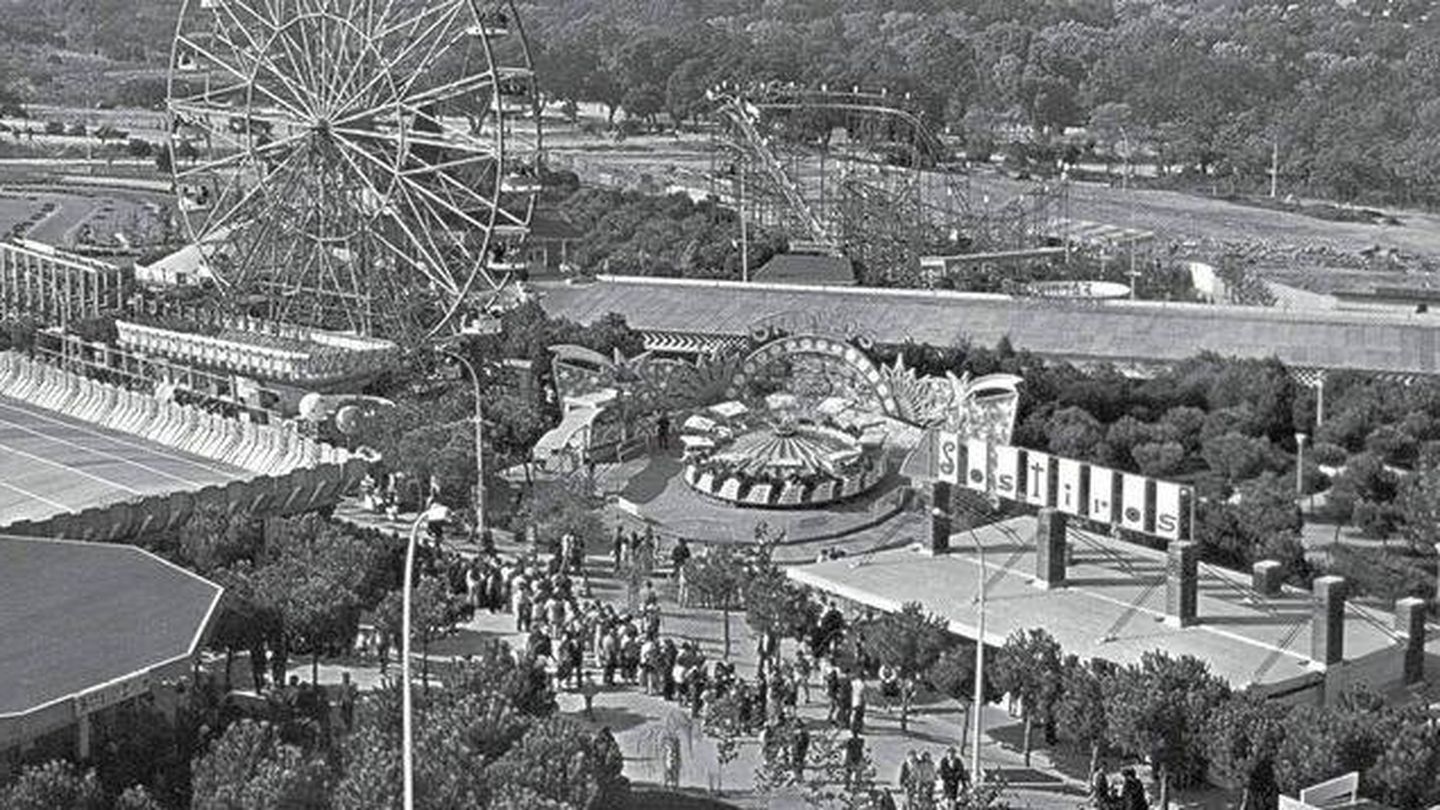 Parque de Atracciones en los sesenta. (P.R.)