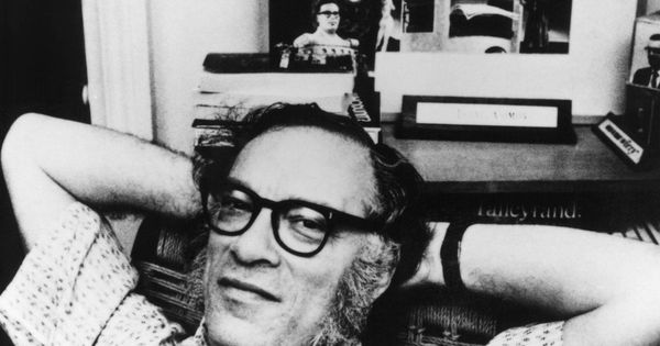 Foto: Isaac Asimov, en 1980. (Cordon Press)