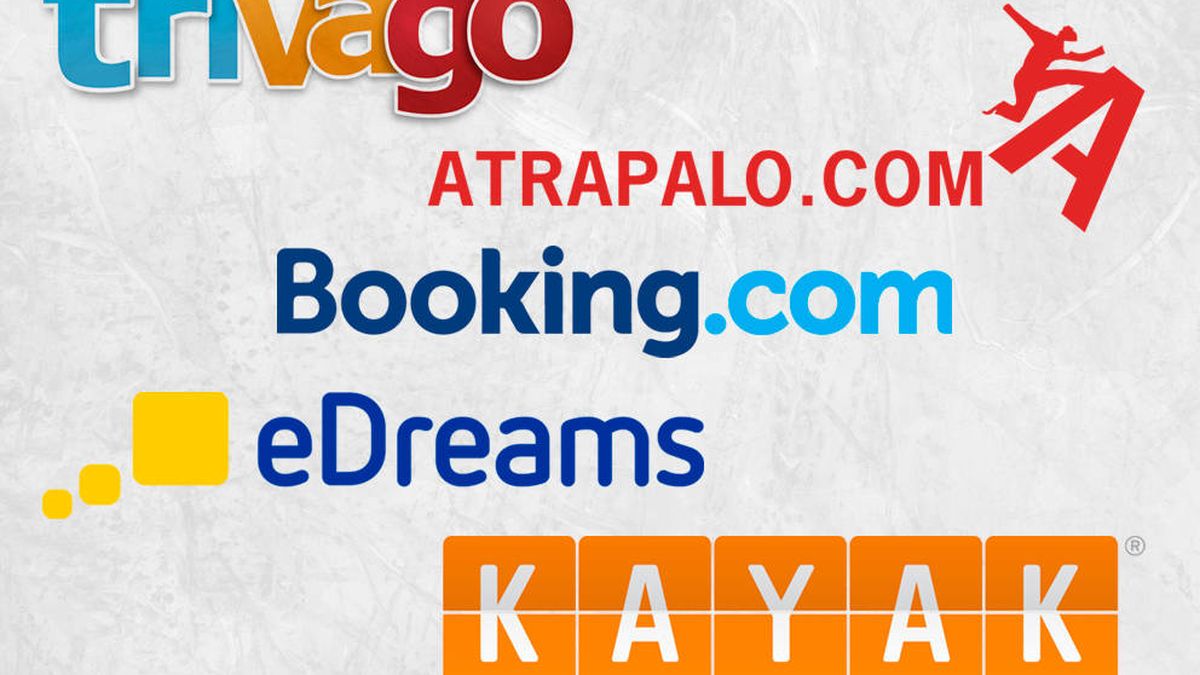 Booking, Trivago, eDreams, Atrápalo... los principales buscadores de hotel y vuelos
