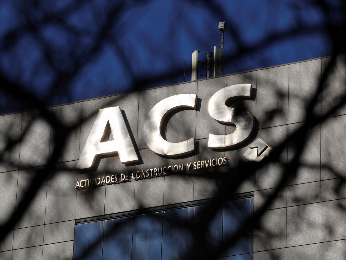 Foto: Logo de ACS en su sede de Madrid. (Reuters/ Violeta Santos Moura)