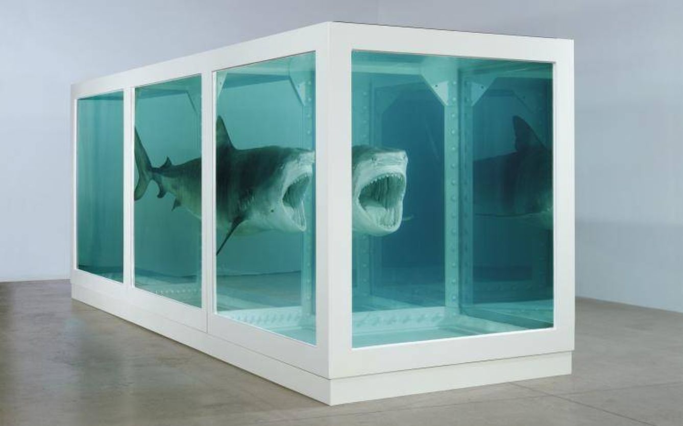 Damien Hirst - 'The Physical Impossibility of Death in the Mind of Someone Living', 1991