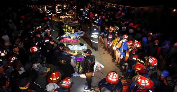 Foto: Bajan a 18 los muertos y 19 heridos por un atropello en guatemala