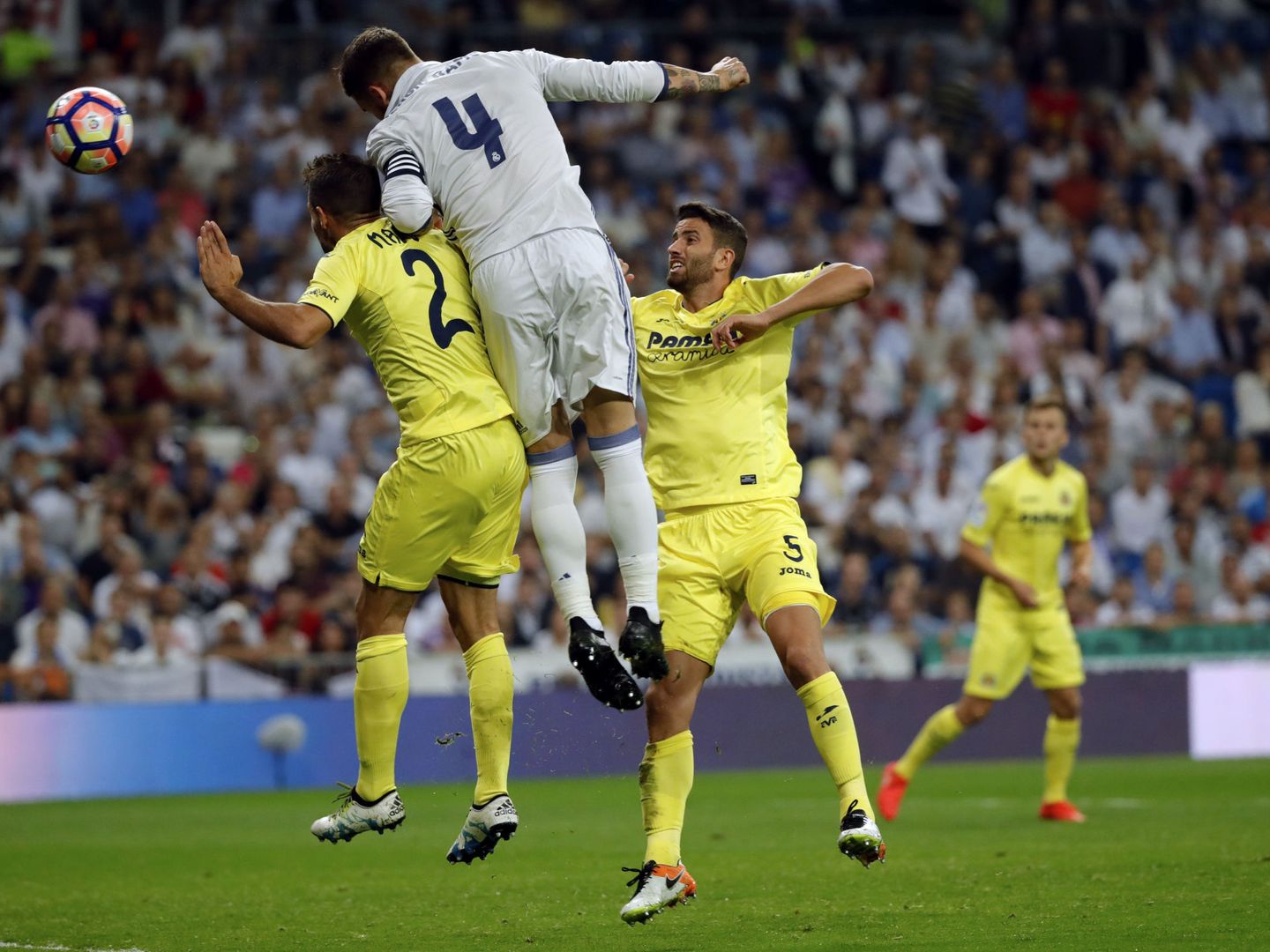 Ramos, en su gol (EFE) 