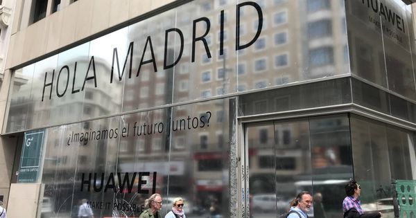 Foto: La que, si nada cambia, será la tienda de Huawei más grande de Europa. (G. C.)