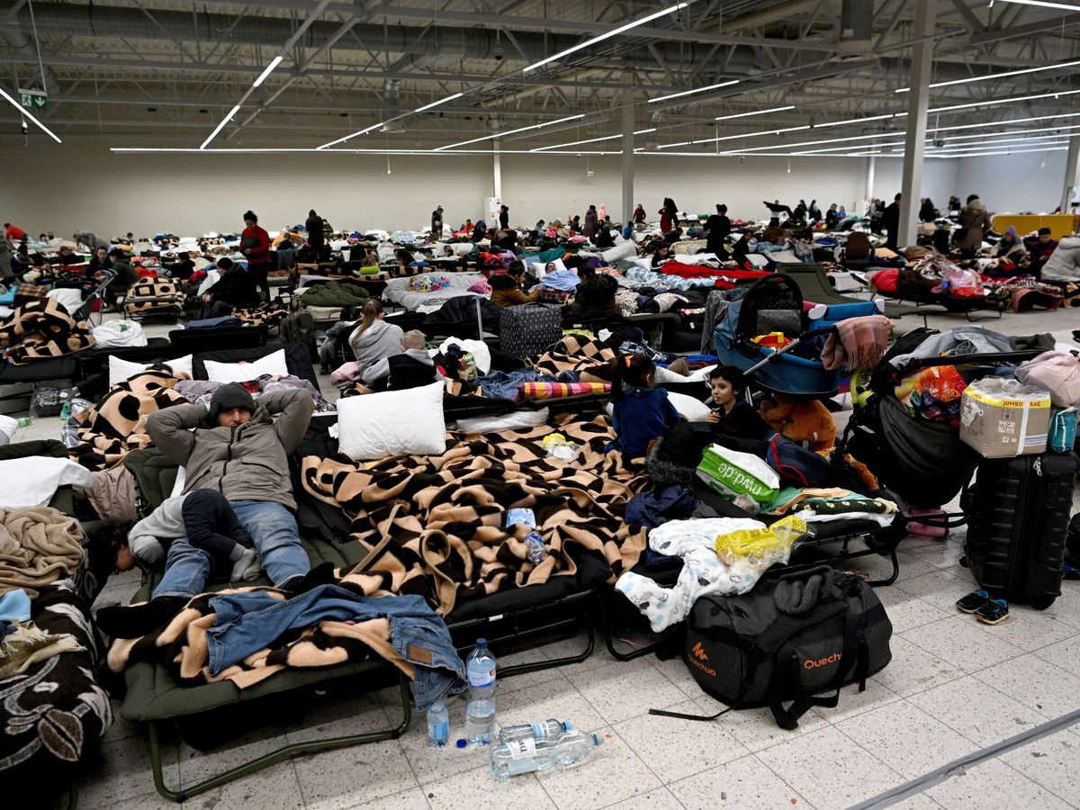 Foto: Centro de acogida de refugiados en Polonia. (EFE/EPA/Darek Delmanowicz)