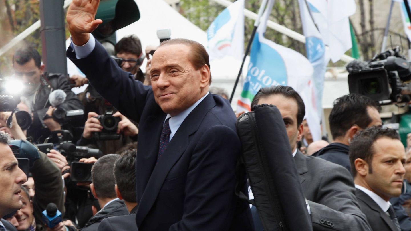 Silvio Berlusconi, llegando al juzgado en una imagen de archivo. (Getty) 