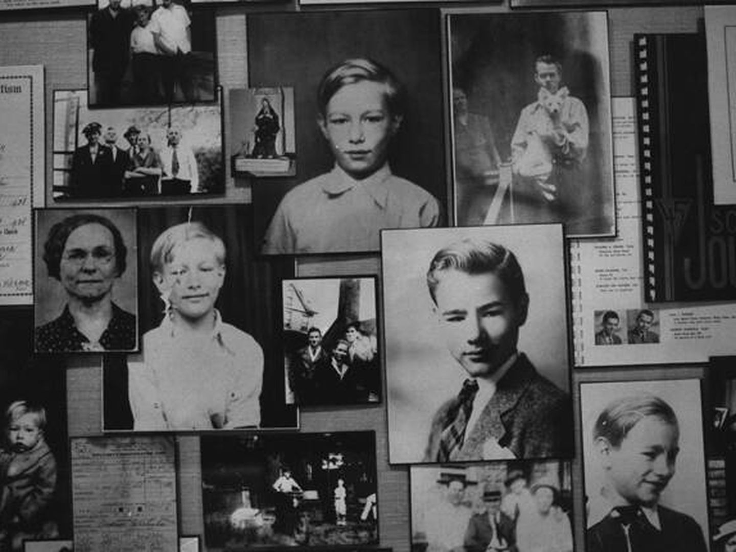 Colección de fotografías de Andy Warhol de joven