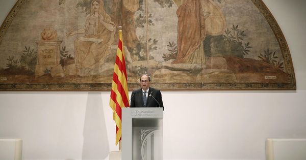 Foto: El presidente de la Generalitat, Quim Torra. (EFE) 