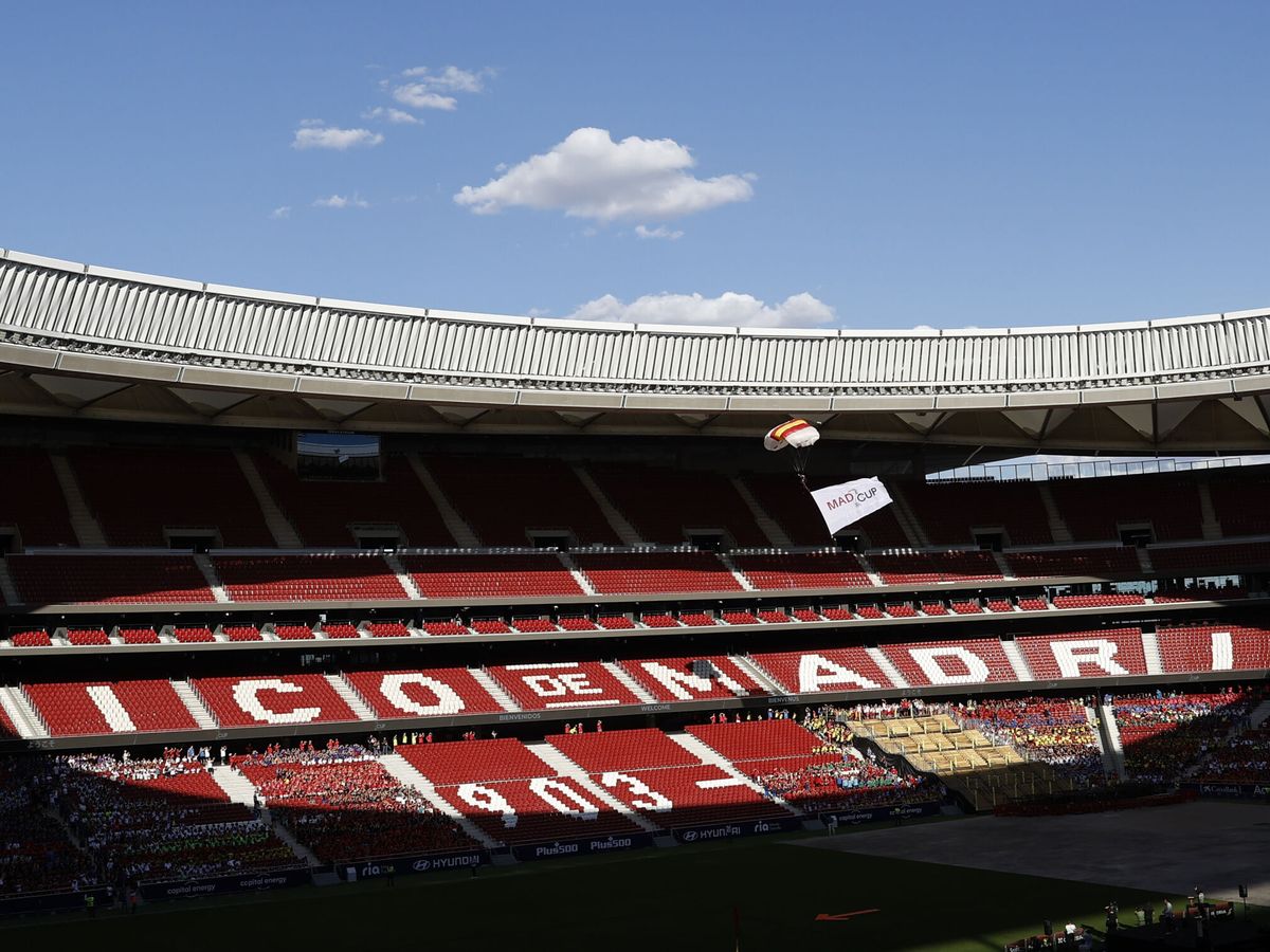 Foto: Estadio del Atlético de Madrid, futuro Civitas Metropolitano. (EFE/Chema Moya)