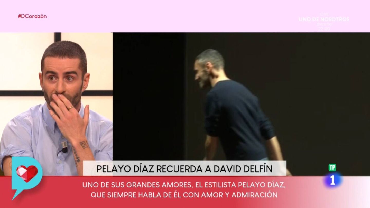 Pelayo Díaz se derrumba en 'D Corazón'. (TVE)
