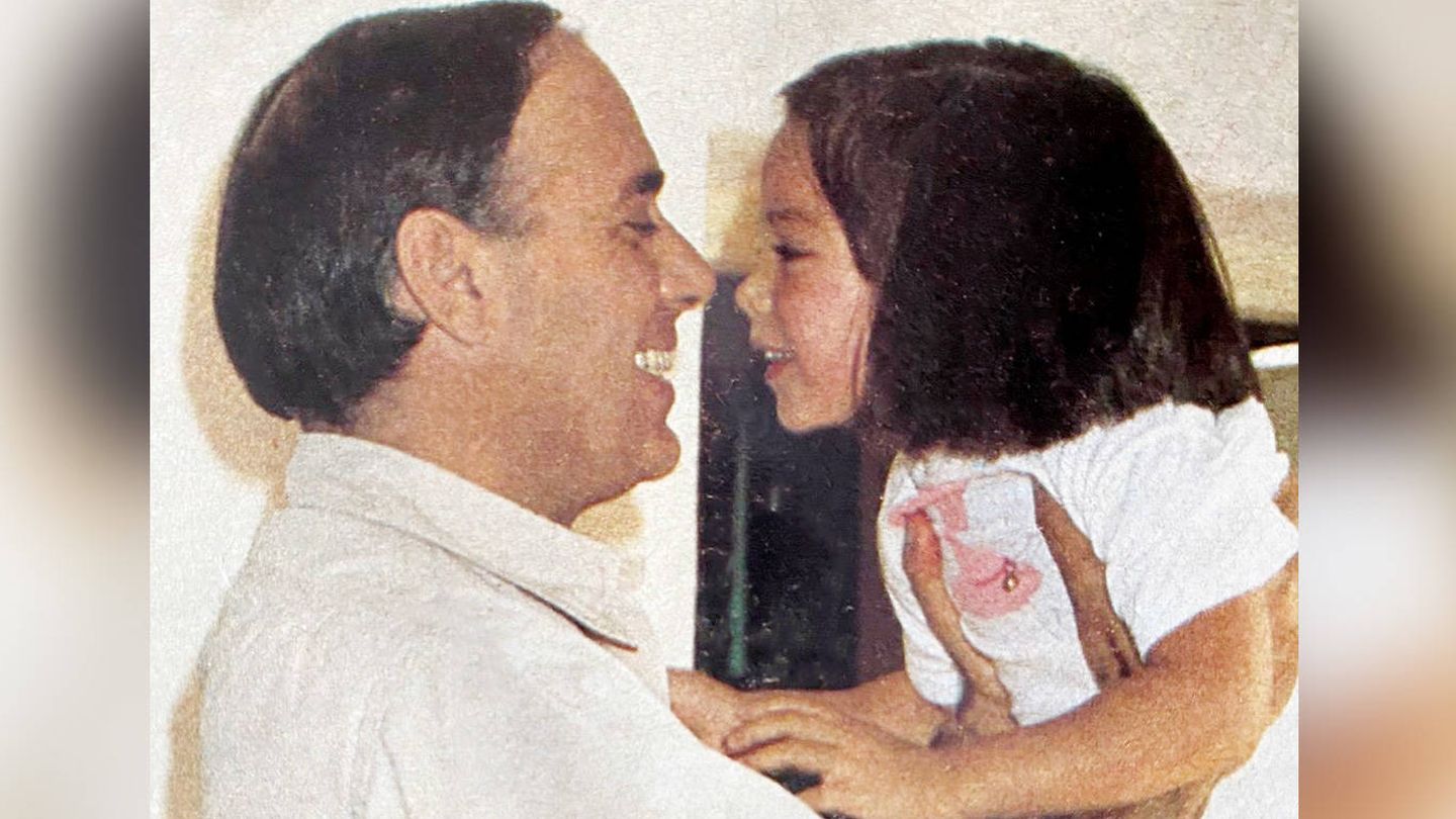 Carlos Falcó, con su hija Tamara. (Instagram @tamarafalco)
