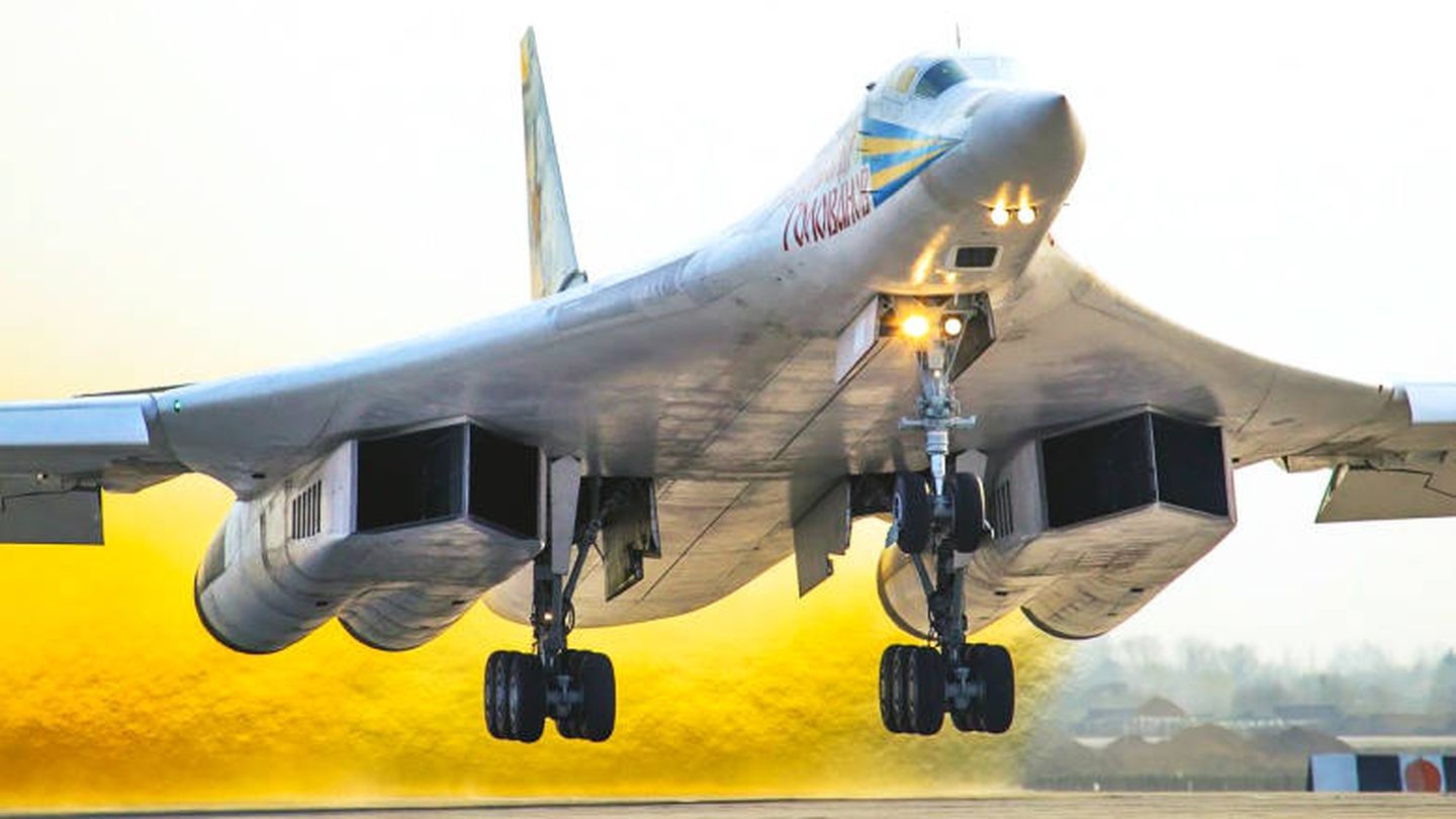 Un bombardero ruso Tupolev Tu-160. (Archivo)