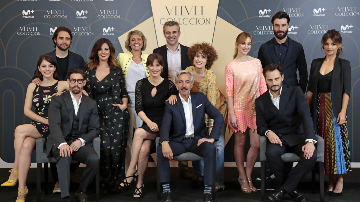 Imanol Arias, Adriana Ozores, Marta Torné, Mónica Cruz, Andrea Duro... en 'Velvet Colección'. (Movistar )