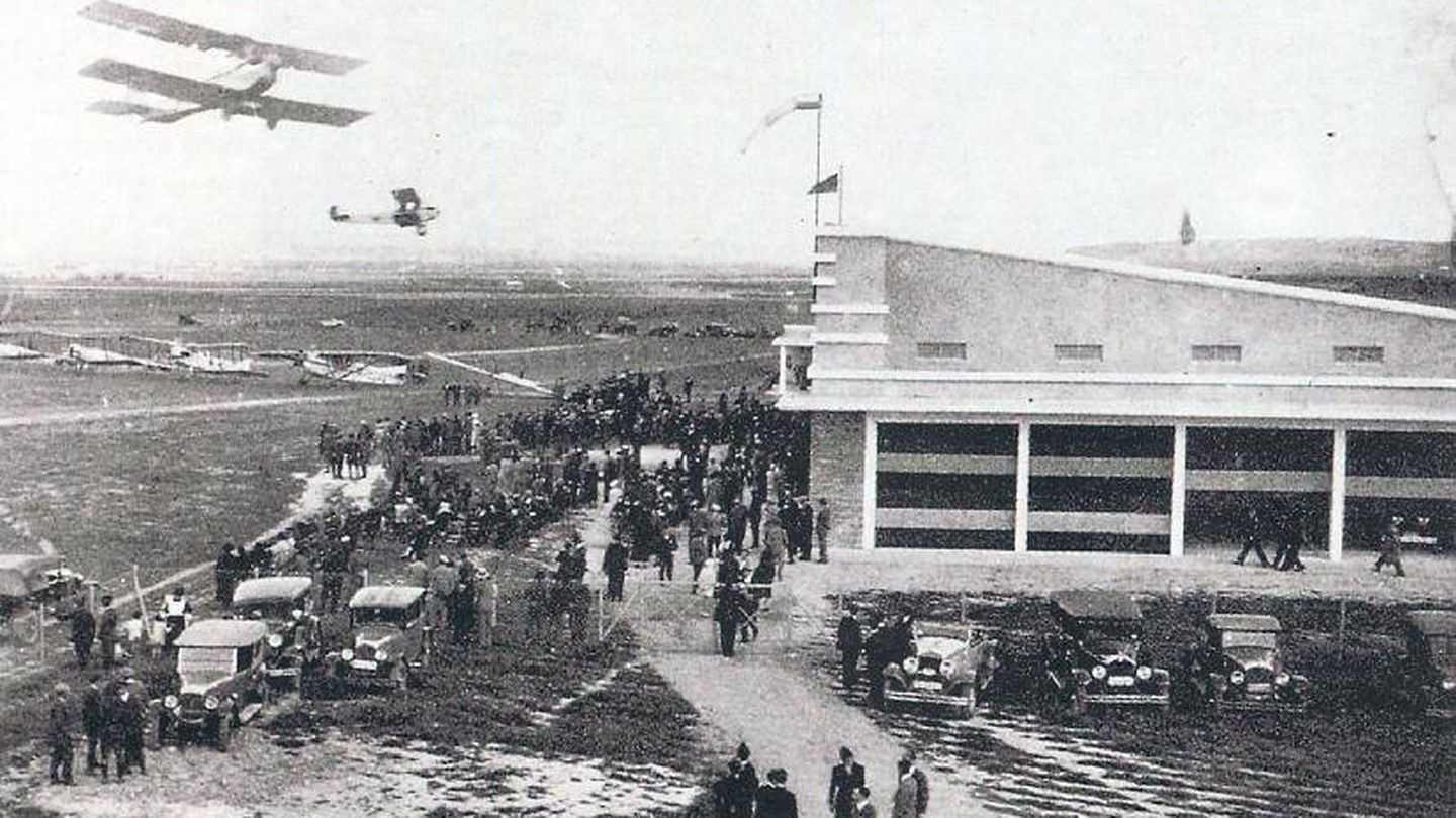 30 de abril de 1931, inauguración del aeropuerto de Barajas