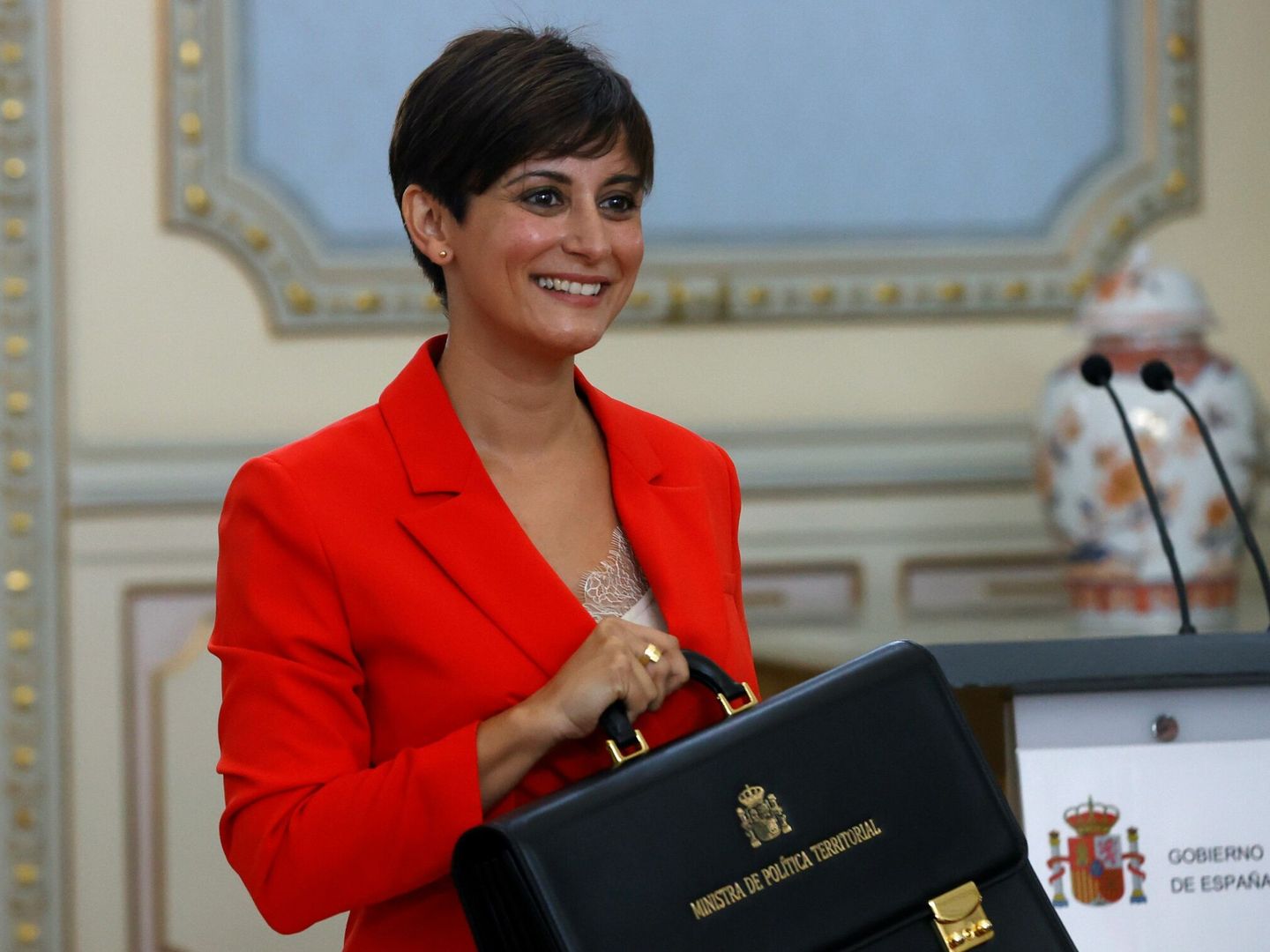 Isabel Rodríguez, flamante ministra de Política Territorial y portavoz. (EFE)