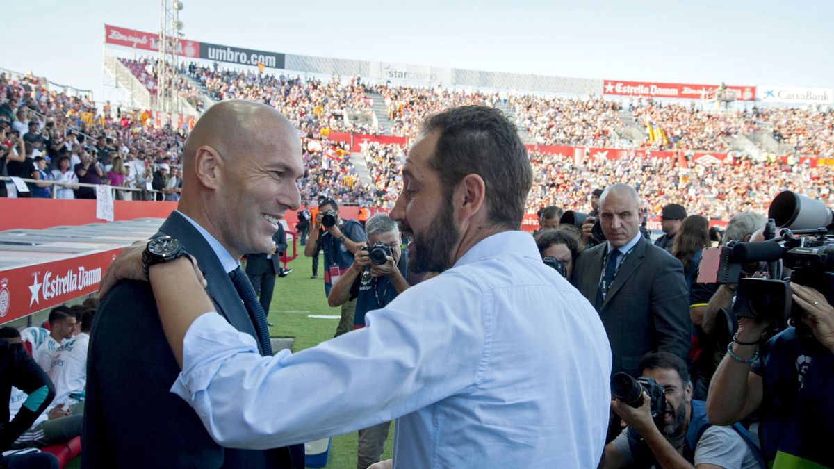 El Sevilla se echa a los brazos de Machín: el entrenador que volvió loco a Zidane