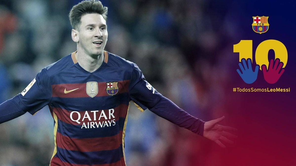 El Barça lanza una campaña para lavar la imagen del condenado Messi