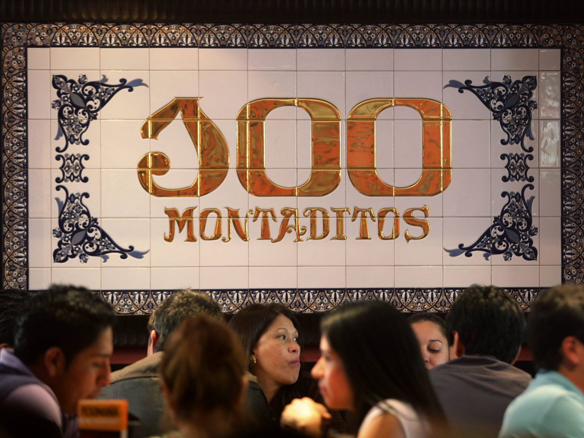 Foto: Restaurante de 100 Montaditos. (EFE/Sáshenka Gutiérrez)